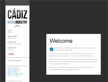 Tablet Screenshot of cadiznavalindustry.com